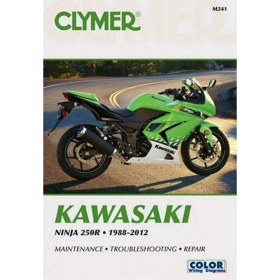 Kawasaki Ninja 250 Motorcycle (1988-2012) Service Repair Manual ^