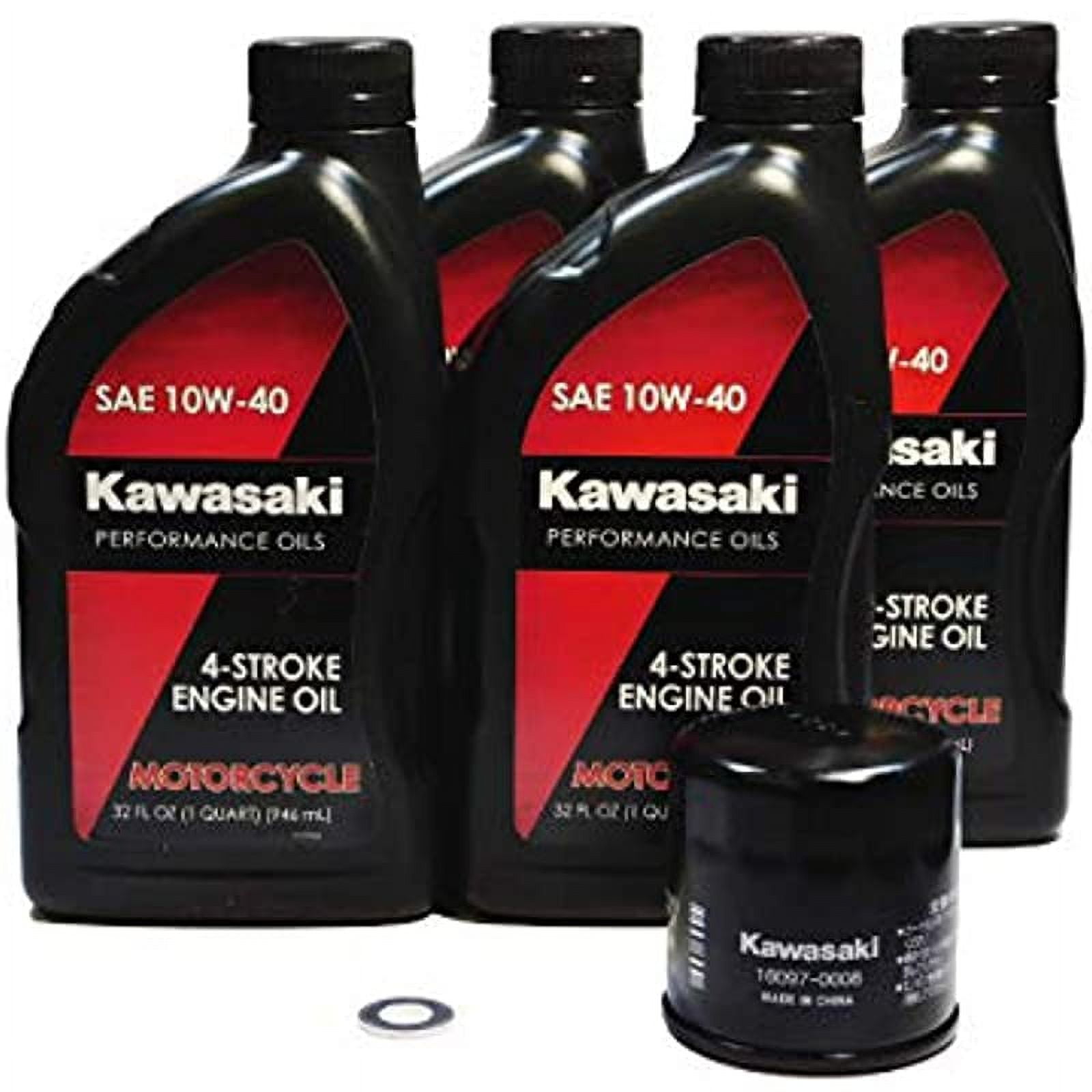 hime‼️ Kawasaki Ninja 500 500R EX500 OEM Oil Change Kit KAW02