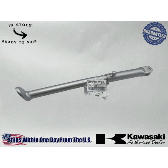 Kawasaki OEM 1991-06 KDX200 220 250 SIDE STAND KDX 220R 200 250 34024-1279
