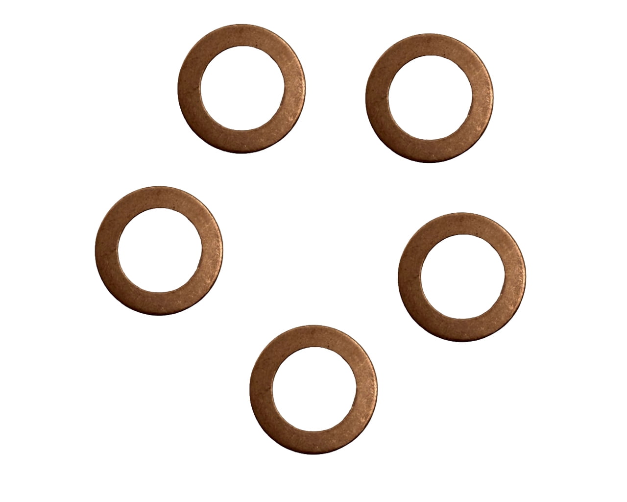 Kawasaki OEM Drain Bolt Crush Washer Kit of 5 Mule Pro-FX FXT 11061 ...