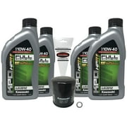 Kawasaki OEM Full Synthetic Oil Change Kit for 2017-2022 Kawasaki Z900 Z900RS