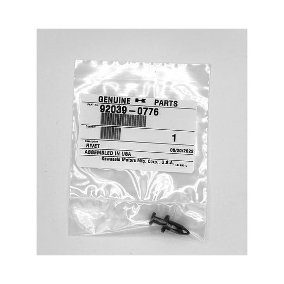 Kawasaki OEM Plactic Push Pin Rivet Mult Fit ATV Mule 92039-0776