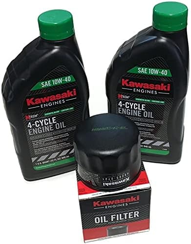Kawasaki Oil Change Kit 49065-0721 + 2 Qts 99969-6296