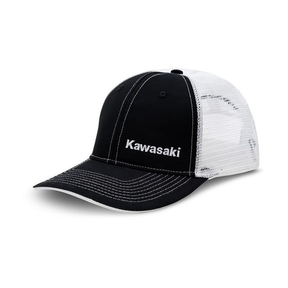 Kawasaki Panda Black/White Mesh Baseball Cap K004-4129-BKNS