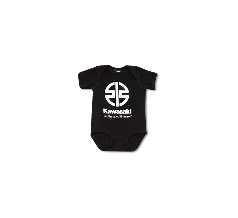 Kawasaki River Mark Logo Baby Onesie Black 6 Walmart