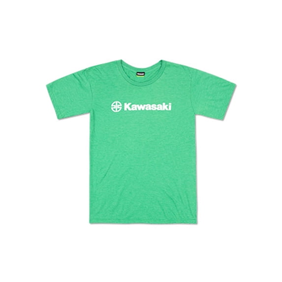 Kawasaki River Mark Logo Green T-Shirt Small