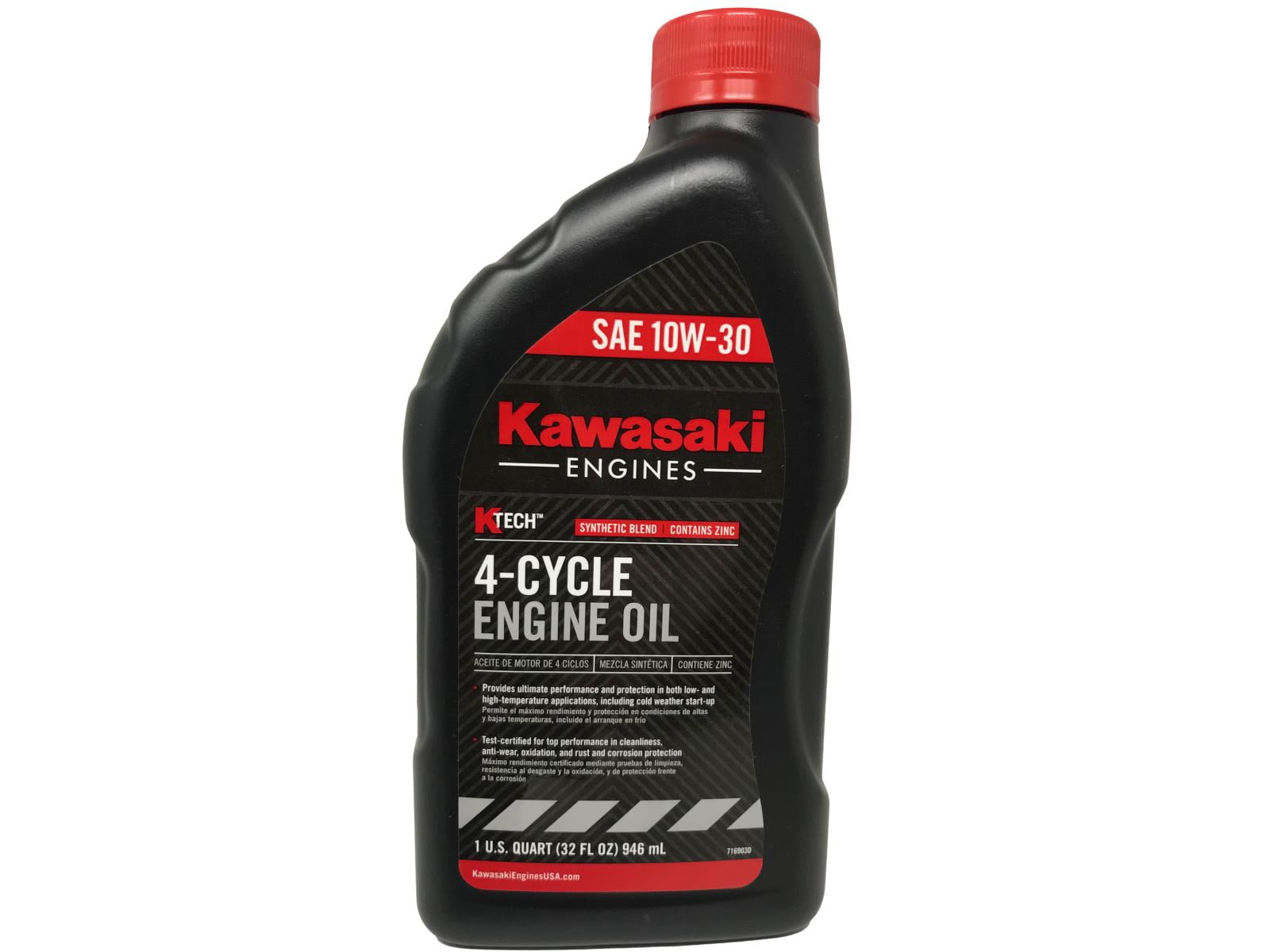 Kawasaki SAE 10W30 4Cycle Motor Oil 1 QUART 999696081
