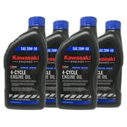 Kawasaki SAE 20W50 4-Cycle Motor Oil 4 QUARTS 99969-6298 4 PACK