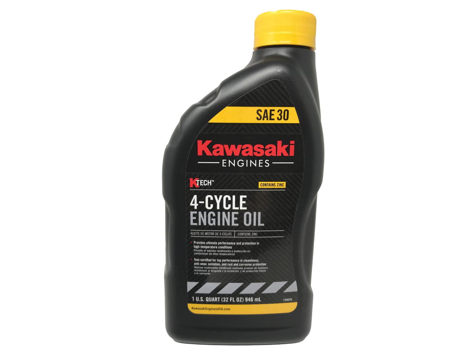 Kawasaki SAE 30W Motor Oil 1 QUART 999696281