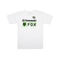 thumbnail image 1 of Kawasaki Team Green Fox T-Shirt White Large, 1 of 1