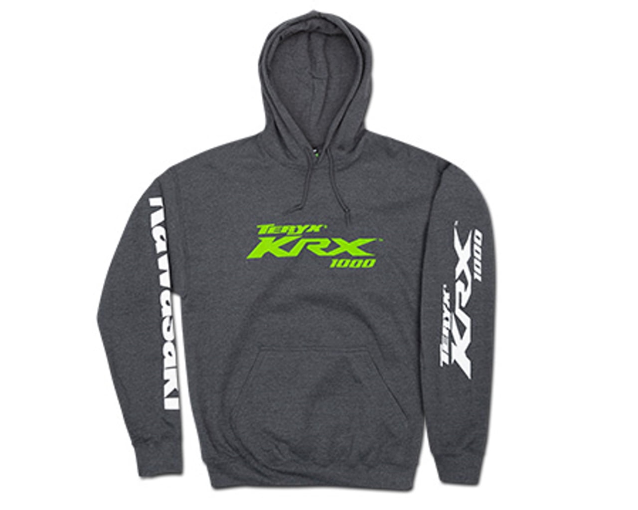 Kawasaki Teryx KRX 1000 Pullover Hooded Sweatshirt Gray K001