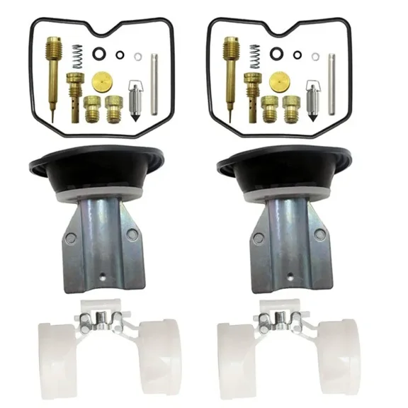 Kawasaki VN700 85, EN450 454 LTD 86-90, VN750 Vulcan 86-06, EX500 Ninja 87-09, ZL1000 87, ZX750 Ninja 750R 87-90, EN500 90-96, ER5 99-02 Carb Rebuild Kit Diaphragm Float