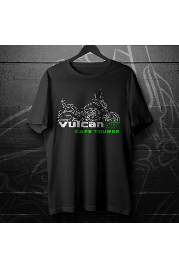 Kawasaki Vulcan S & Cafe Tourer 2015-2025 - Motorcycle T-Shirt for Riders