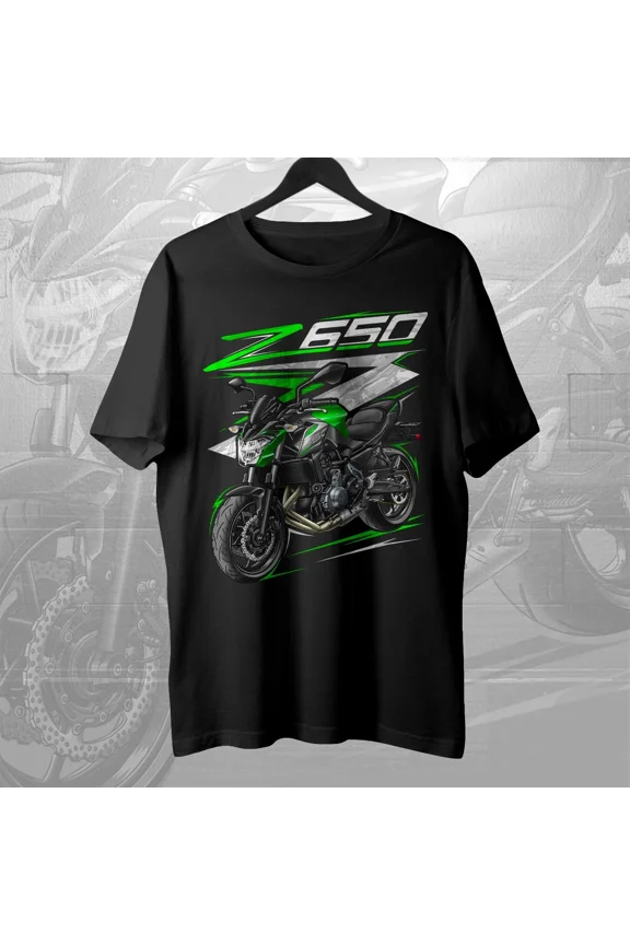 Kawasaki Z650 2017-2019 Motorcycle T-Shirt for Riders