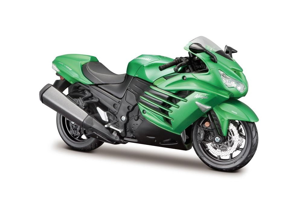 Kawasaki ZX-14R Ninja Motorcycle Kit [1:12 scale in Green]
