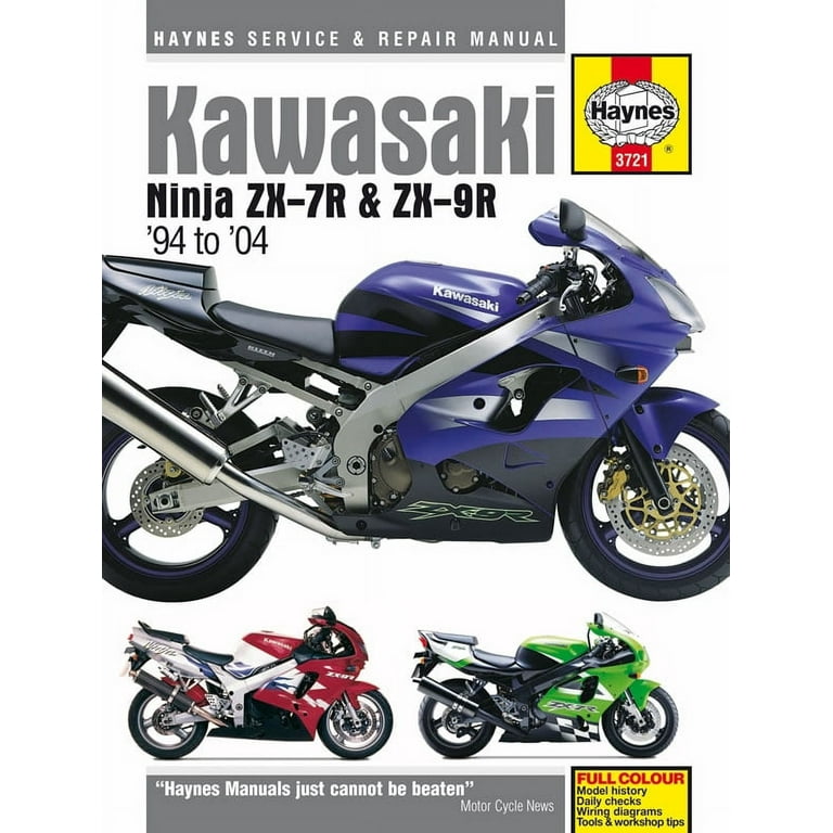 Kawasaki ZX-7R & ZX-9R Ninjas (94-04) Haynes Repair Manual