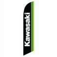 thumbnail image 1 of Kawasaki dealership Advertising Feather Banner Swooper Flag - FLAG ONLY -, 1 of 3