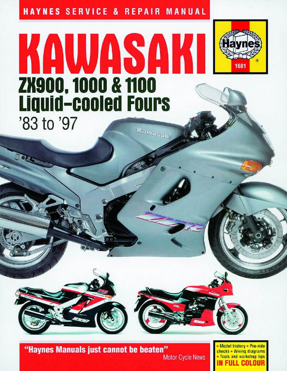 ®️ Kawasaki liquid cooled ZX900 (83-86) 1000 (85-90) & 1100 (90-97