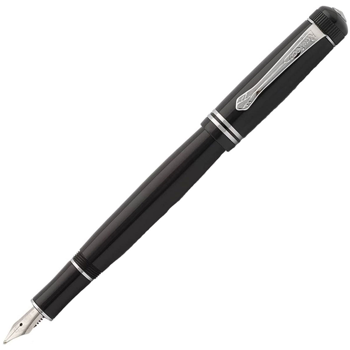 Kaweco 10000556 Dia2 Fountain Pen, Black, Extra Fine