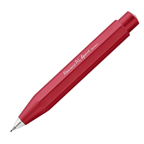 Kaweco 10001604 AL Sport Mechanical Pencil, Deep Red - 0.7mm