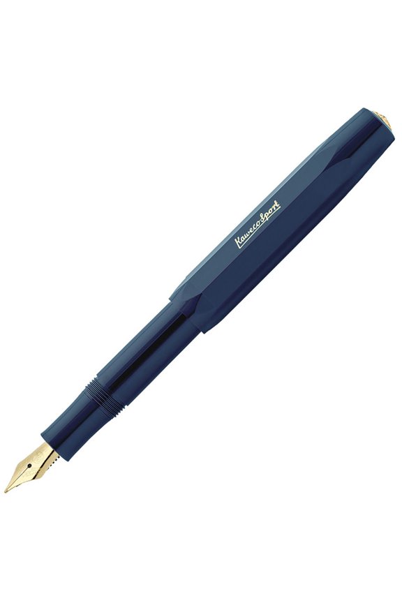 10001737 Classic Sport Fountain Pen, Navy Blue, Extra Fine