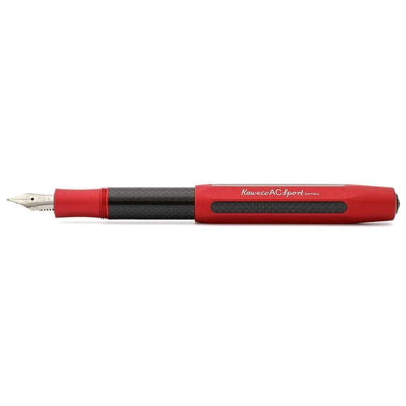 Kaweco AC Sport Red Fountain Pen - Extra Fine