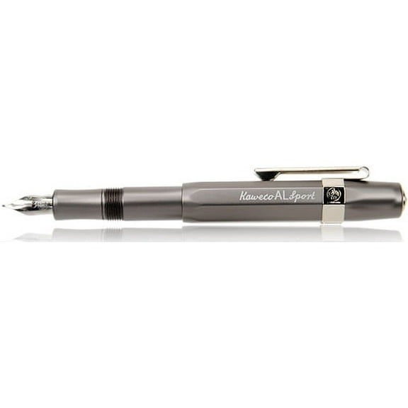 Kaweco AL Sport Fountain Pen - Grey Anthracite - Medium Point