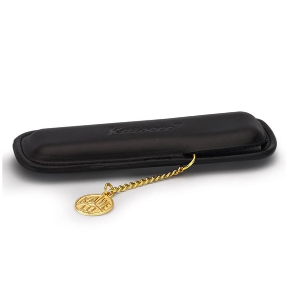 Kaweco 10000233 Classic 2-Pen Leather Pouch with Chain & Coin