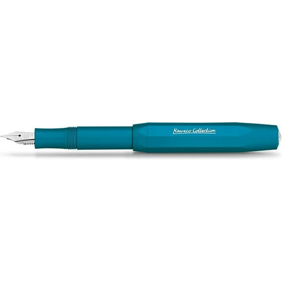 Kaweco Collection Fountain Pen - Cyan - Fine Nib (F)