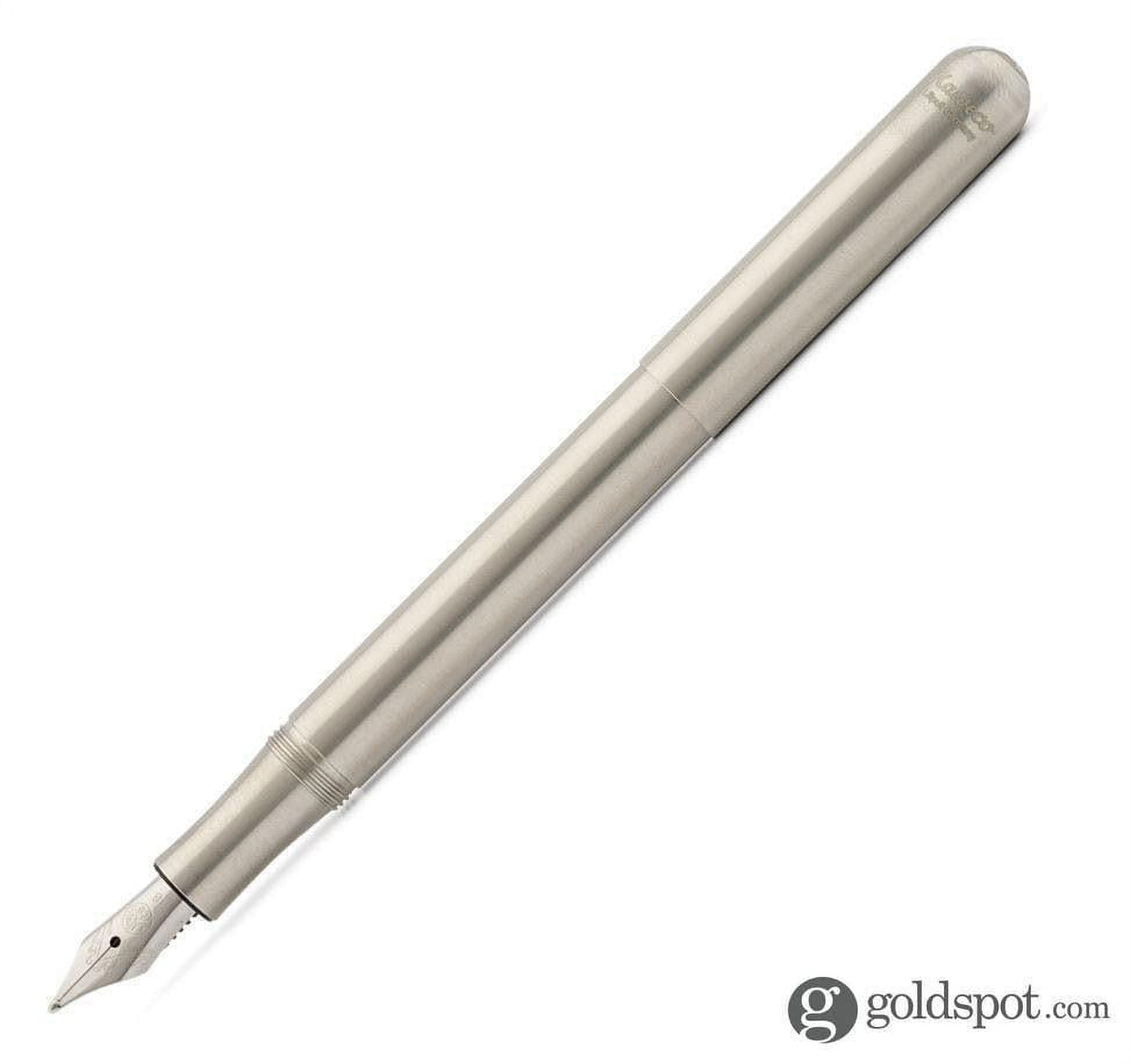 Kaweco Liliput Mini Fountain Pen - Stainless Steel - Fine Point