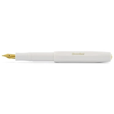 Kaweco Sport Classic White Fountain Pen - Double Broad