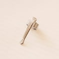 thumbnail image 1 of Kaweco 10000719 Sport Nostalgic Octagonal Pen Clip, Chrome, 1 of 4