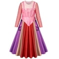 thumbnail image 1 of KAWELL Halloween Witch Winifred Dress Up Carnival Party Sarah Mary Sanderson Sisters Witch Cosplay Costume, 1 of 6