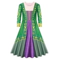 thumbnail image 1 of KAWELL Halloween Witch Winifred Dress Up Carnival Party Sarah Mary Sanderson Sisters Witch Cosplay Costume, 1 of 6