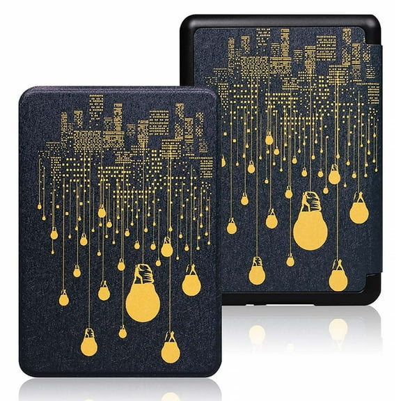 KAWELL Kindle Paperwhite Case - Durable Painted PU Leather Cover with Auto Sleep Wake, - Fits Kindle Paperwhite 11th Generation 6.8" and Signature Edition 2021 Released