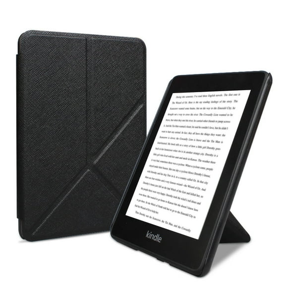 KAWELL Kindle Paperwhite Case with Stand - Durable PU Leather Cover with Auto Sleep Wake, - Fits Kindle Paperwhite 11th Generation 6.8" and Signature Edition 2021 Released