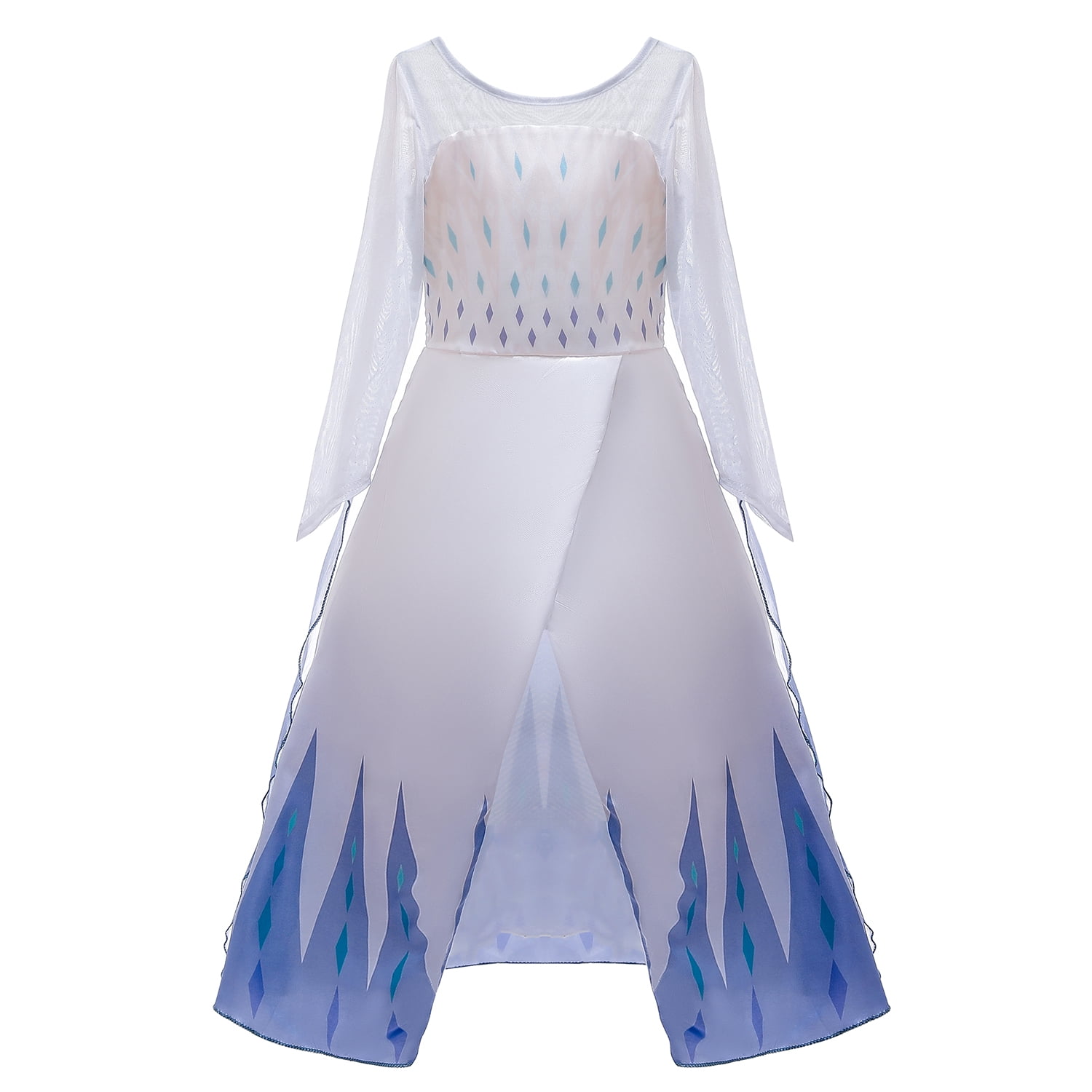 Elsa Dress Girls Fancy Dress Cosplay Kids Frozen 2 Costume Party Outfit NEW  | eBay