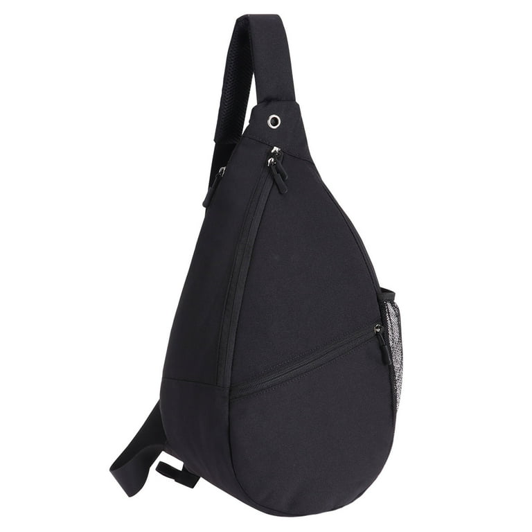 Fashion Messenger Bag Solid Color Triangle Chest Bag Soft Cloth