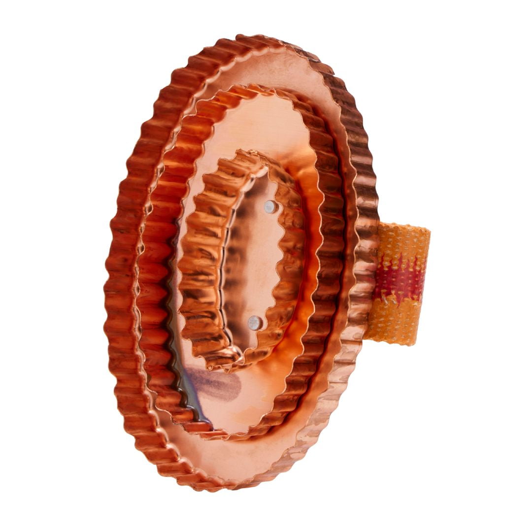 Kawell USA Copper Curry Horse Brush