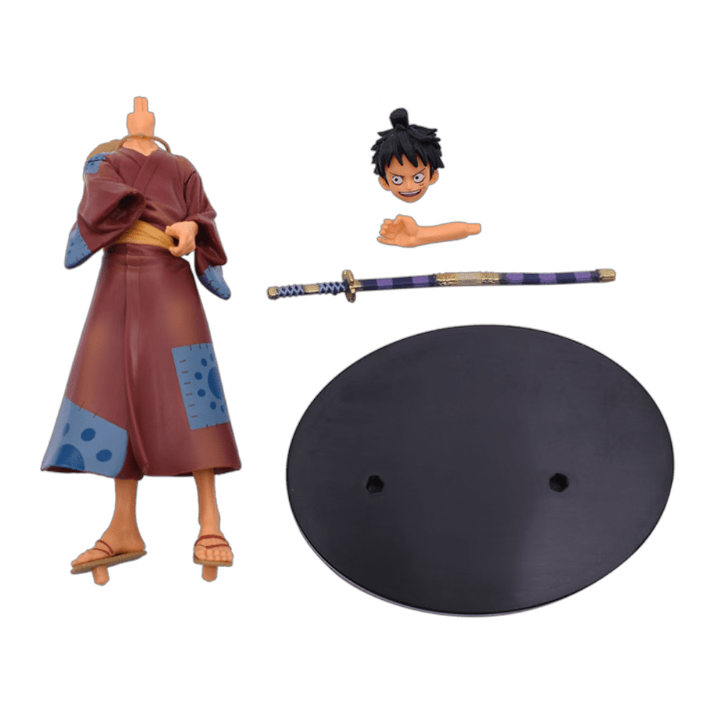 Kawim One Piece Anime Action Figures DXF Wano Country Kimono Monkey·D