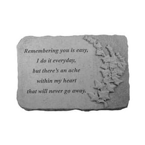 Kay Berry 07505 Remembering You Memorial Stone- Ivory