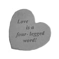 thumbnail image 1 of Kay Berry 08614 Great Thought Hearts- Love is a four-legged word, 1 of 1