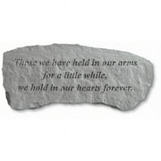 Kay Berry- Inc. 2 Those We Have Held In Our Arms - Memorial Bench - 29 Inches x 12 Inches x 14.5 Inches