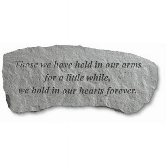 Kay Berry- Inc. 364202 Those We Have Held In Our Arms - Memorial Bench - 29 Inches x 12 Inches x 14.5 Inches