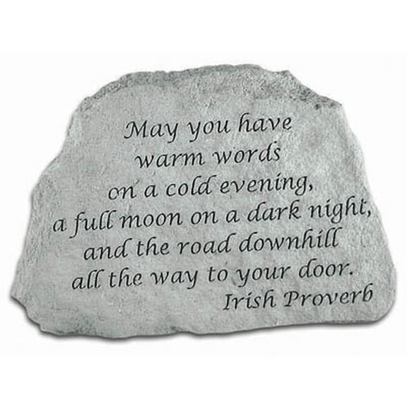Kay Berry- Inc. 46420 May You Have Warm Words - Memorial - 6.5 Inches x 4.5 Inches