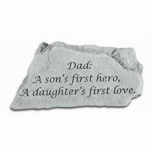 Kay Berry- Inc. 47020 Dad - A Sons First Hero - Memorial - 5.5 Inches x 3.25 Inches