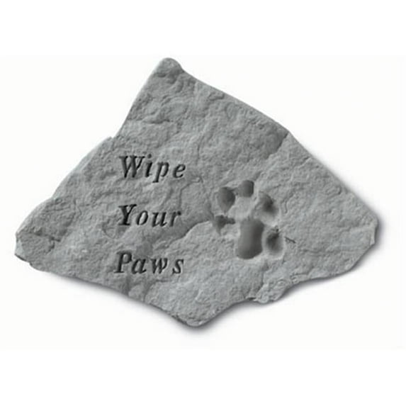 Kay Berry- Inc. 69020 Wipe Your Paws - Garden Accent - 14.5 Inches x 12 Inches