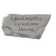 thumbnail image 1 of Kay Berry- Inc. 75920 A Good Neighbor Is A Welcome Blessing - Garden Accent - 6 Inches x 3 Inches, 1 of 2