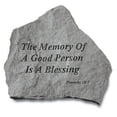 thumbnail image 1 of Kay Berry- Inc. 93120 The Memory Of A Good Person - Memorial 15.25 Inches x 14 Inches, 1 of 1