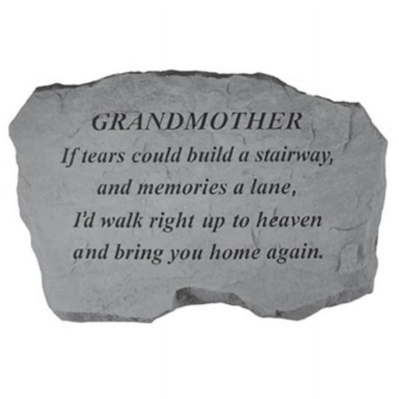 Kay Berry- Inc. 97220 Grandmother-If Tears Could Build A Stairway - Memorial - 16 Inches x 10.5 Inches x 1.5 Inches